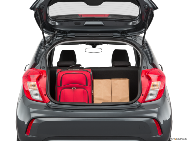 2022 chevrolet spark cargo area with stuff