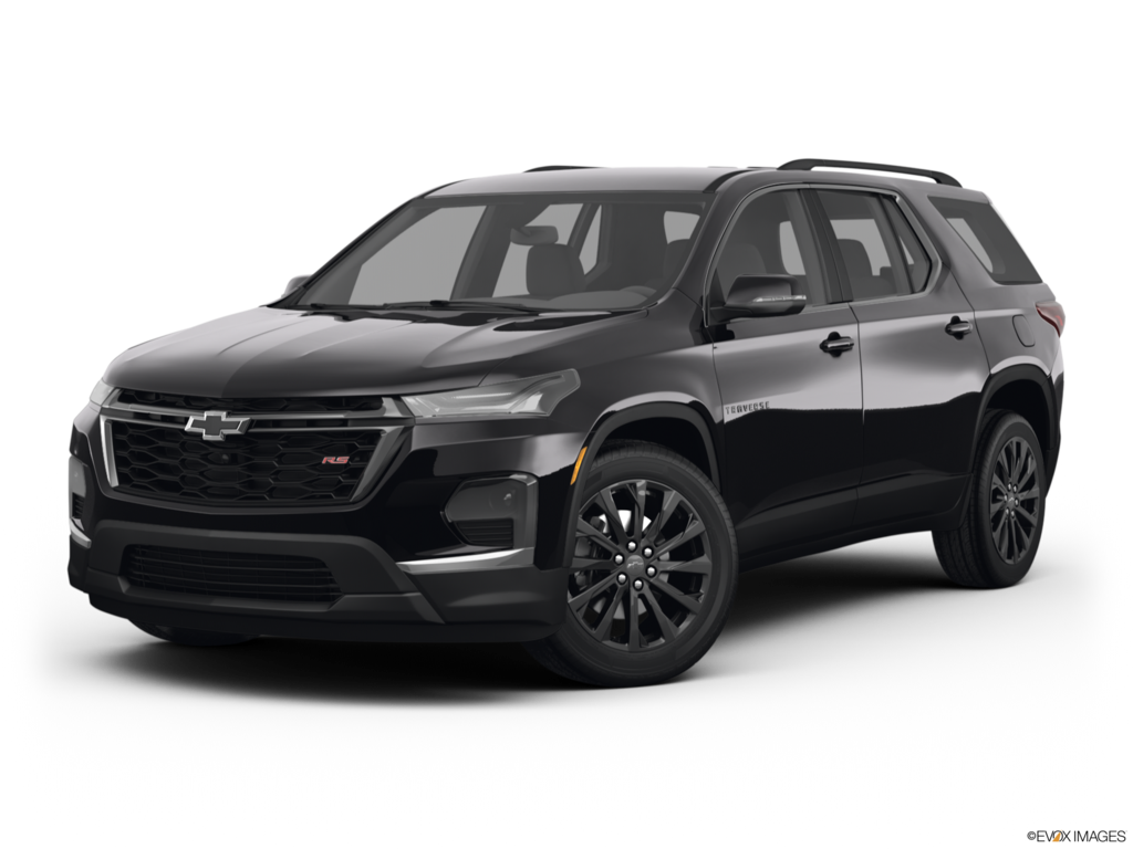 2022 chevrolet traverse angled front