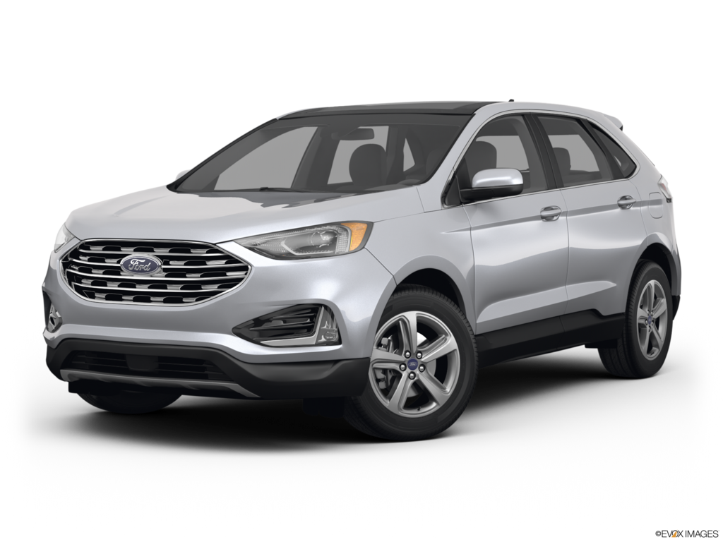 2022 ford edge angled front