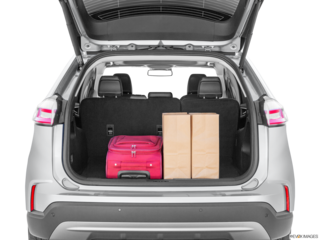 2022 ford edge cargo area with stuff