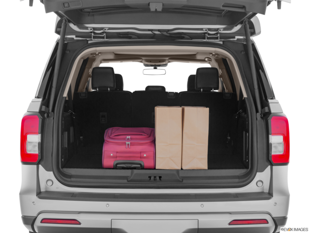 2022 ford expedition-max cargo area with stuff