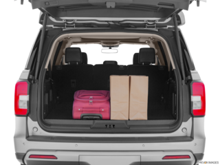 2022 ford expedition-max cargo area with stuff