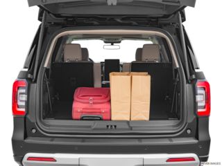 2022 ford expedition cargo area with stuff