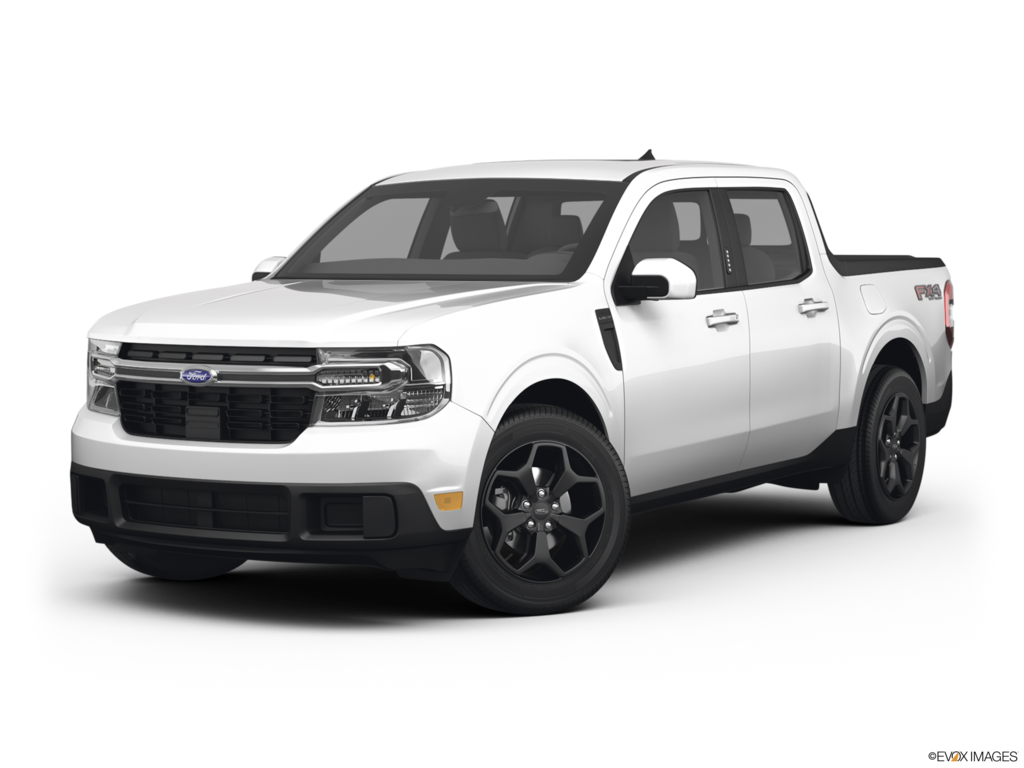 2022 ford maverick angled front