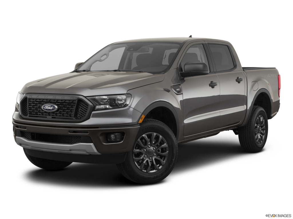2022 ford ranger angled front