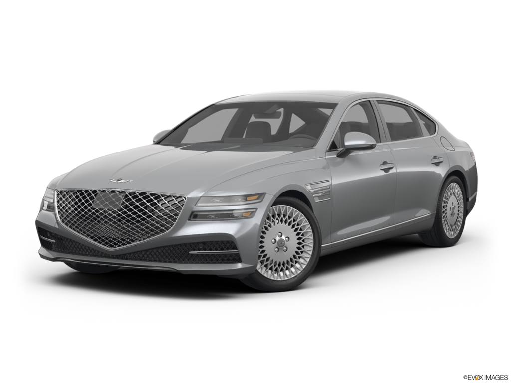 2022 genesis g80 angled front