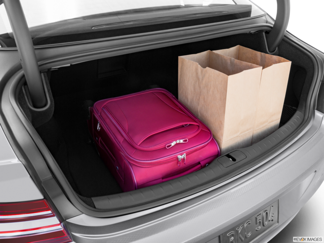 2022 genesis g80 cargo area with stuff