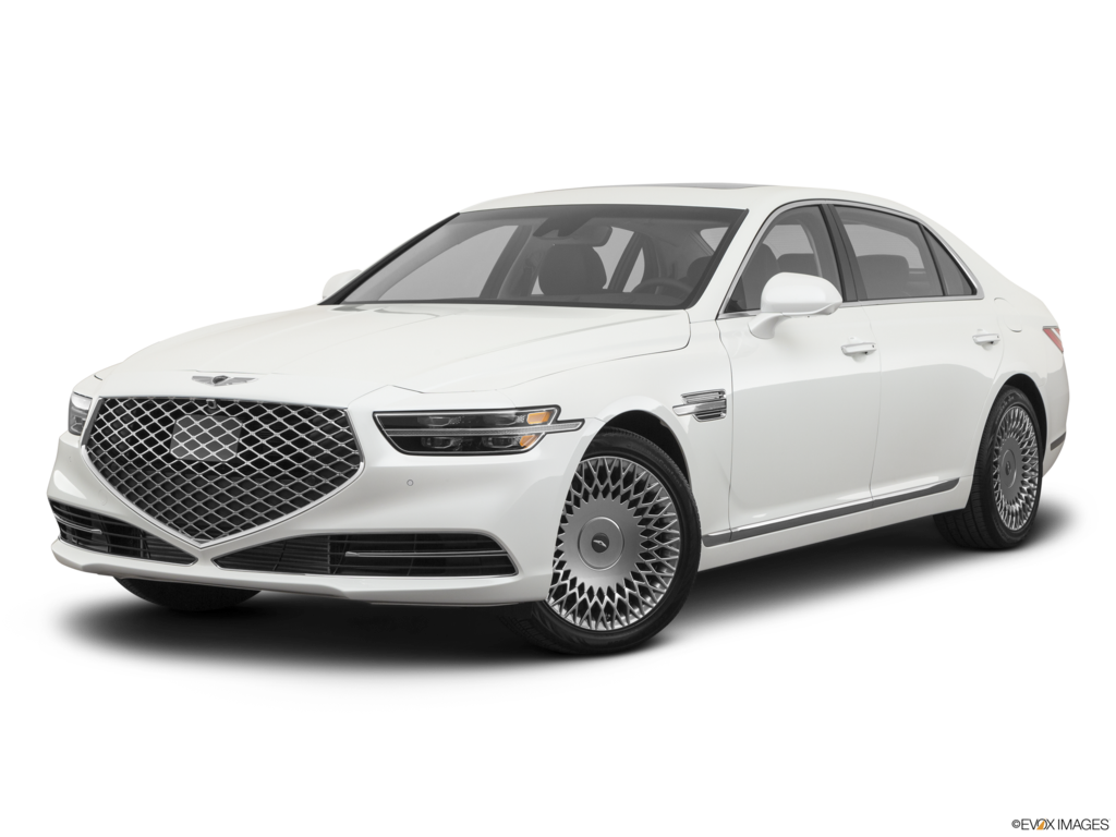 2022 genesis g90 angled front