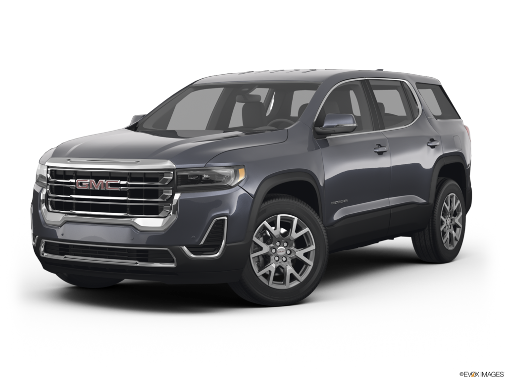 2022 gmc acadia angled front