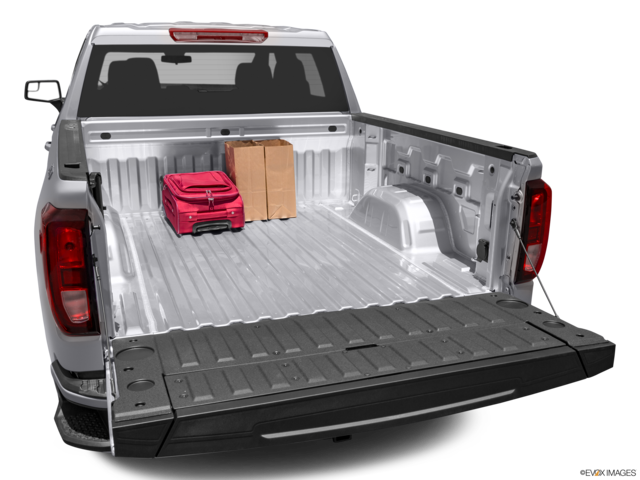 2022 gmc sierra-1500 cargo area with stuff