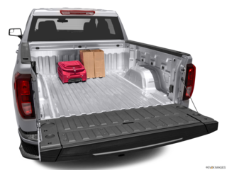 2022 gmc sierra-1500 cargo area with stuff