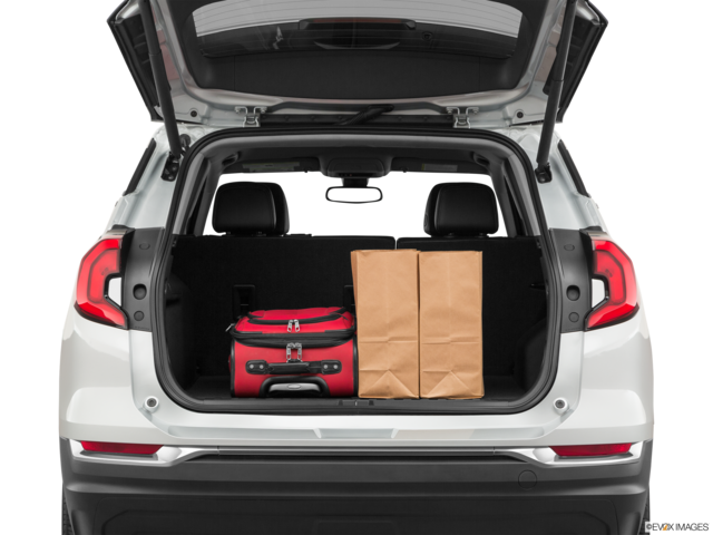 2022 gmc terrain cargo area with stuff
