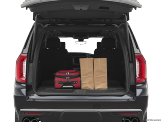 2022 gmc yukon cargo area with stuff