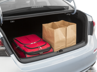 2022 honda civic cargo area with stuff