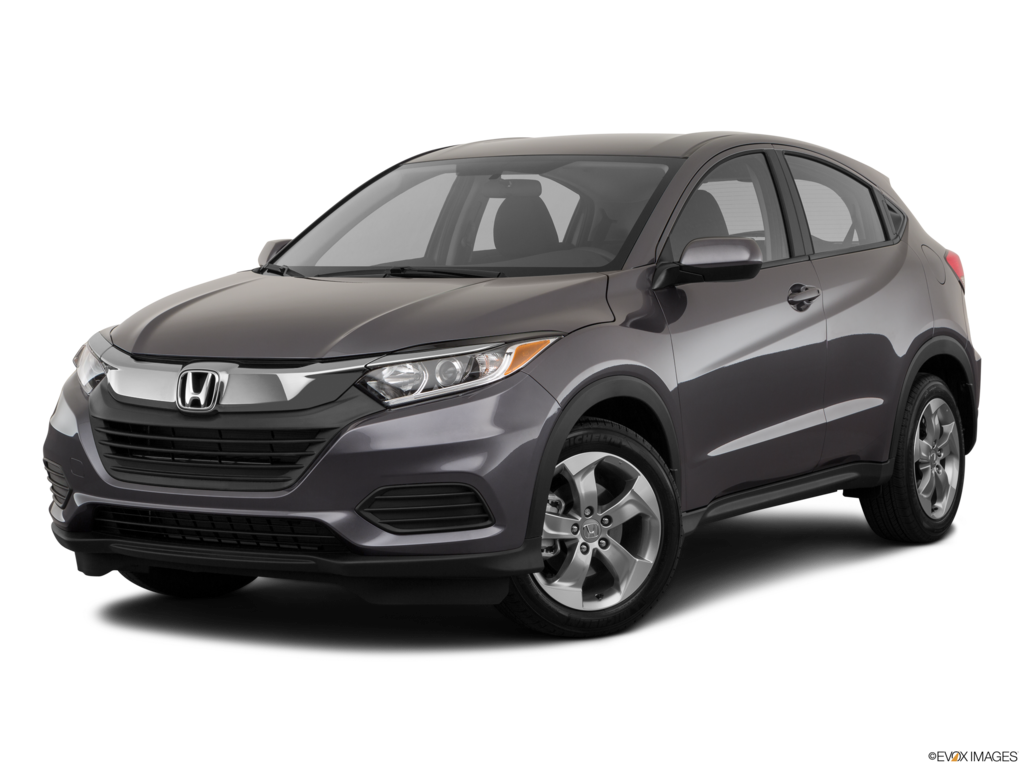 2022 honda hr-v angled front