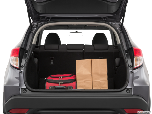 2022 honda hr-v cargo area with stuff