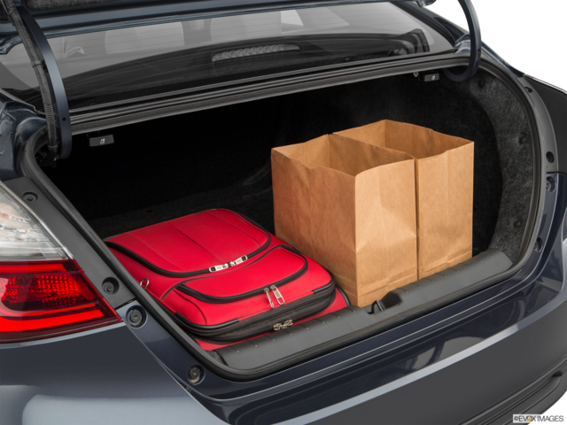 2022 honda insight cargo area with stuff