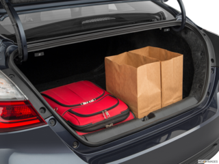 2022 honda insight cargo area with stuff