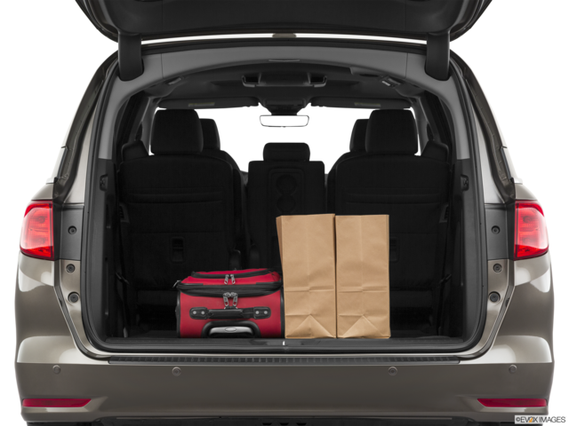 2022 honda odyssey cargo area with stuff