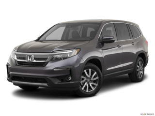 2022 honda pilot angled front