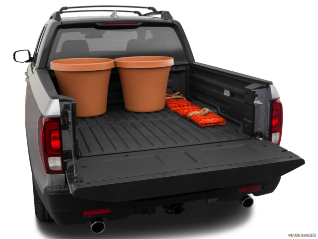 2022 honda ridgeline cargo area with stuff