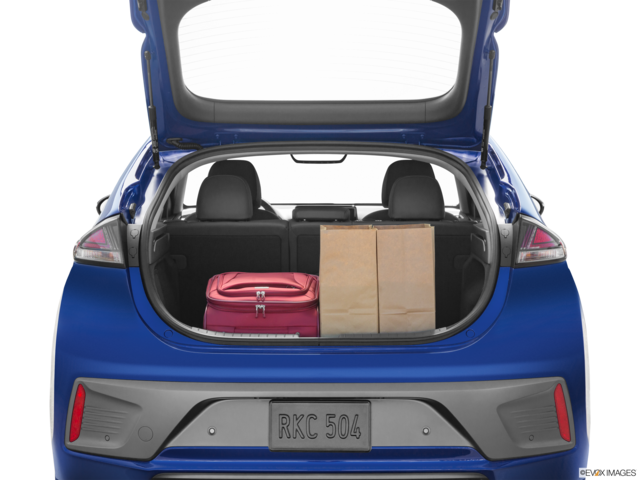 2022 hyundai ioniq-hybrid cargo area with stuff