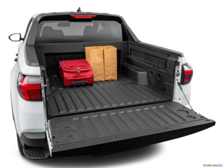 2022 hyundai santa-cruz cargo area with stuff