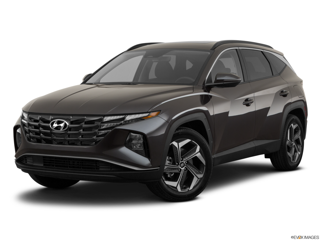 2022 hyundai tucson angled front