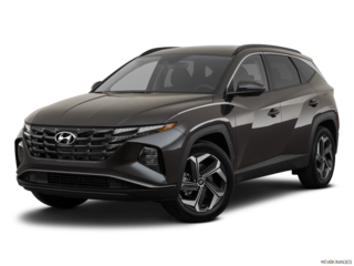 2022 hyundai tucson angled front