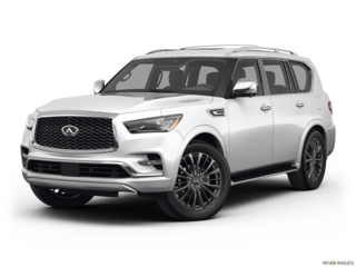 2022 infiniti qx80 angled front