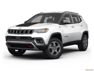 2022 jeep compass angled front