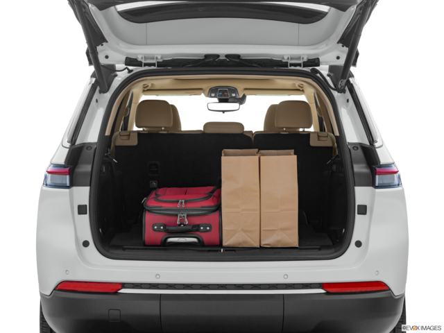 2022 jeep grand-cherokee-l cargo area with stuff