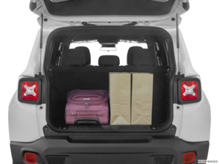 2022 jeep renegade cargo area with stuff