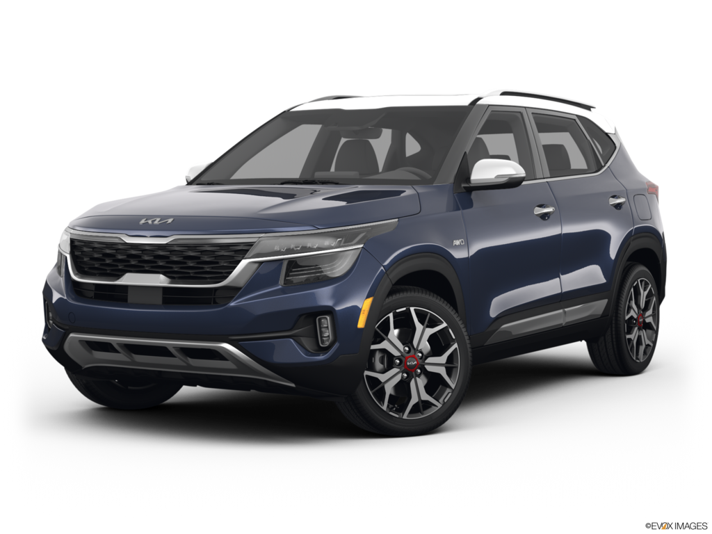 2022 kia seltos angled front