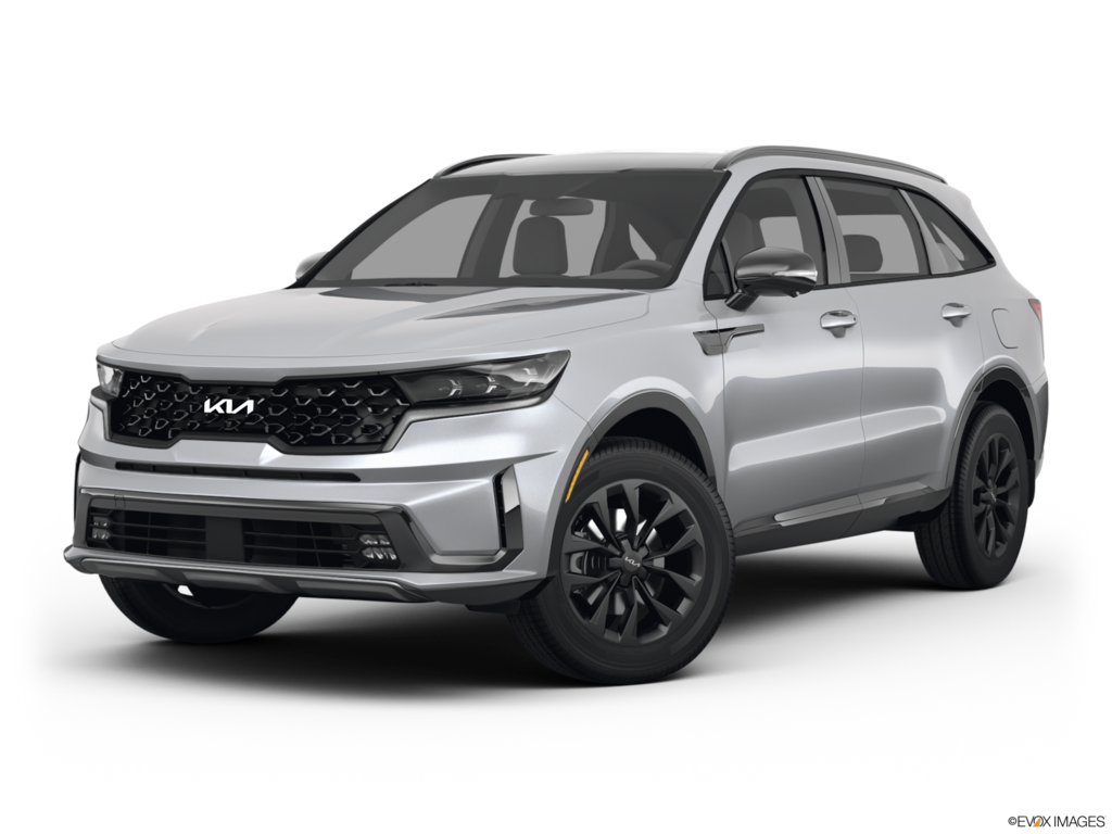 2022 kia sorento angled front