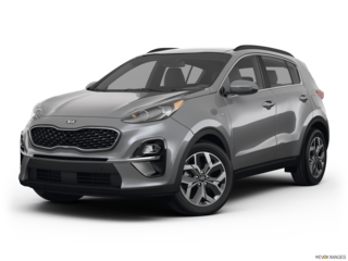 2022 kia sportage angled front