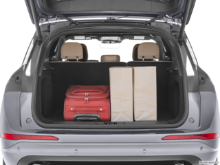 2022 lincoln corsair cargo area with stuff