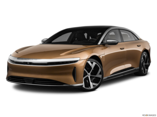 2022 lucid air angled front