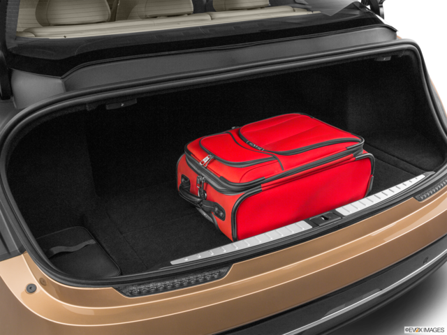 2022 lucid air cargo area with stuff