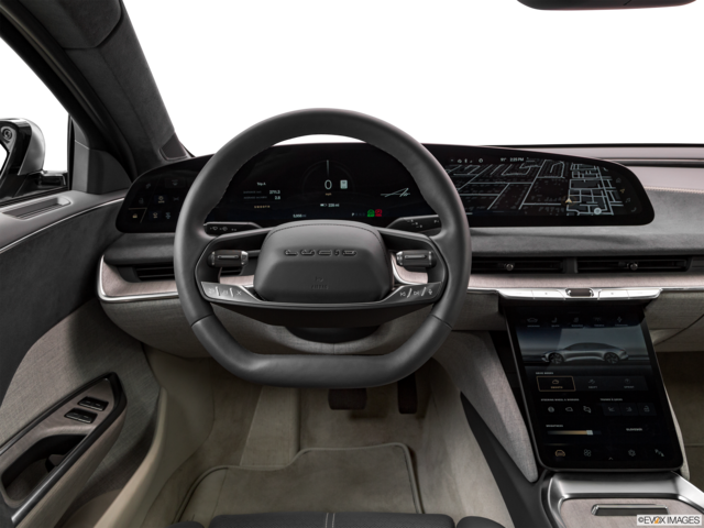 2022 lucid air dashboard