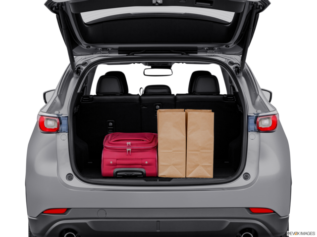 2022 mazda cx-5 cargo area with stuff