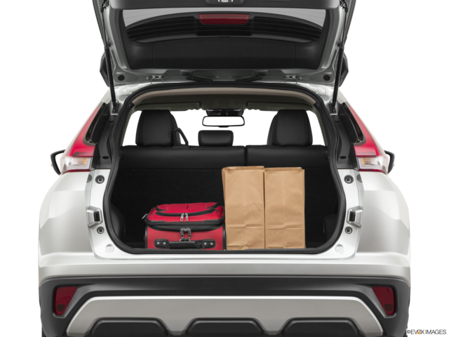 2022 mitsubishi eclipse-cross cargo area with stuff