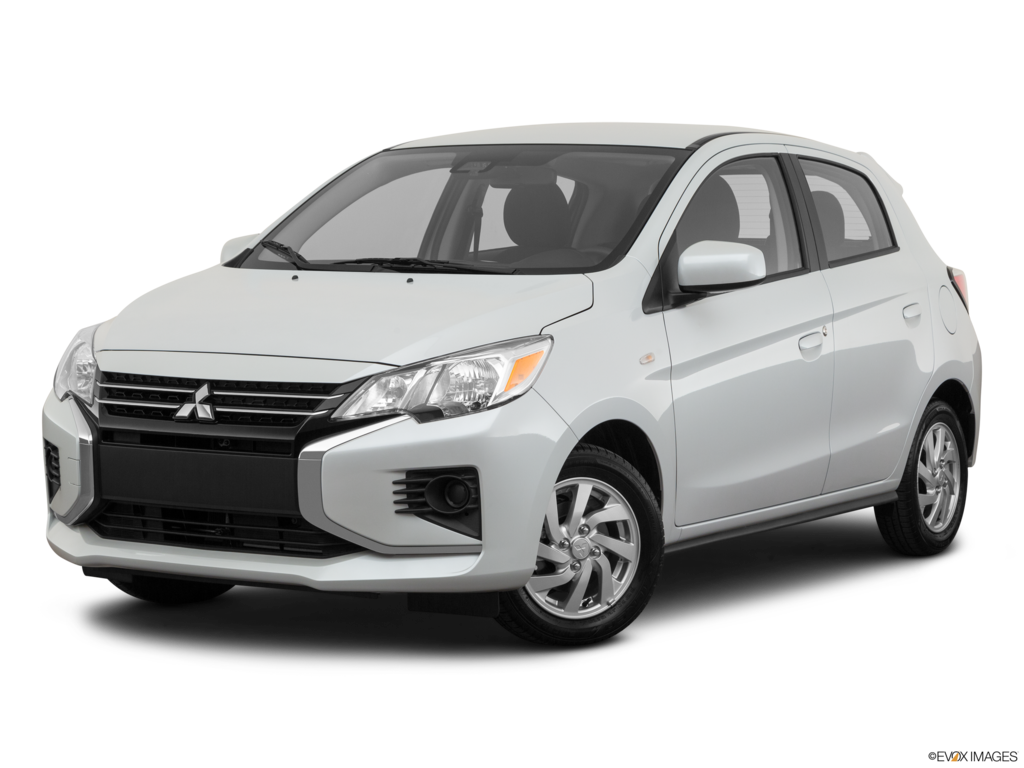 2022 mitsubishi mirage angled front