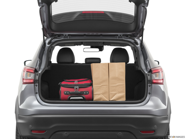 2022 nissan rogue-sport cargo area with stuff