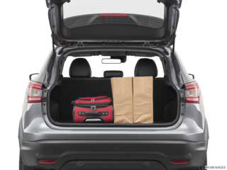 2022 nissan rogue-sport cargo area with stuff