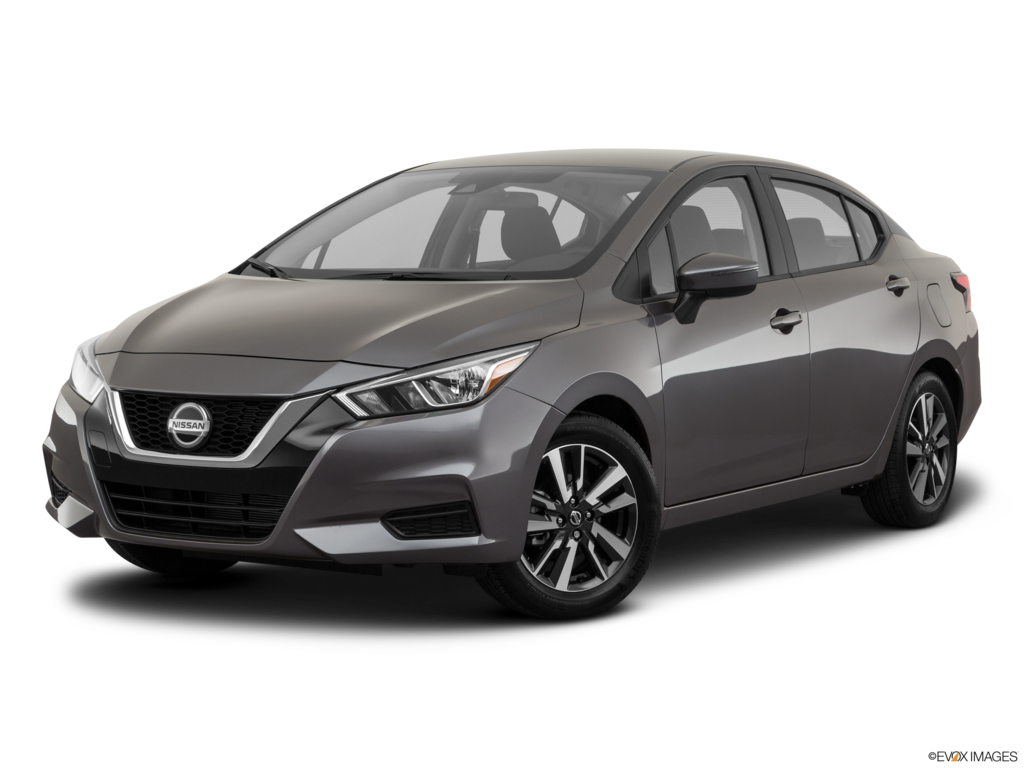 2022 nissan versa angled front