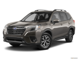 2022 subaru forester angled front