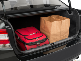 2022 subaru impreza cargo area with stuff