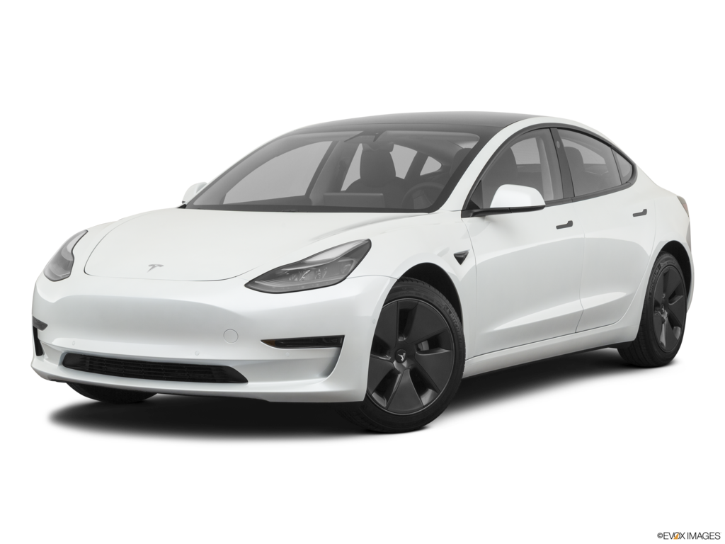 2022 tesla model-3 angled front