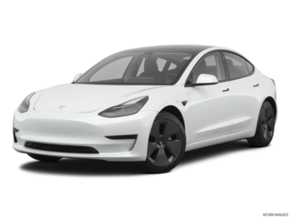 2022 tesla model-3 angled front